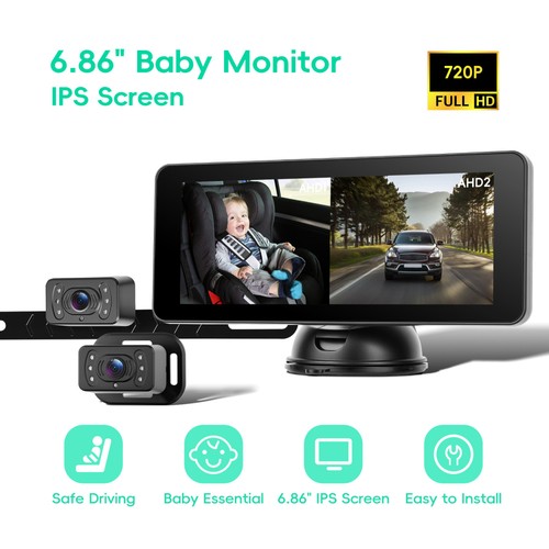 Baby autositz 1080p - baby, 6,86''