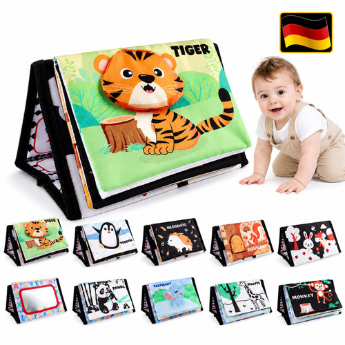 Sensorisches stoffbuch - sensorisches,