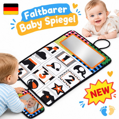Baby spiegel mit knisterbuch - baby,